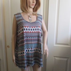 NWT - PHILOSOPHY stretchy knit top - sz 2X - MSRP $58.00